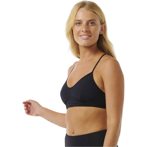 2025 Rip Curl Womens Mirage Ultimate Bikini Top 0KIWSW - Black